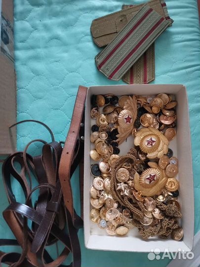 Кокарды СССР, звезды, пуговицы