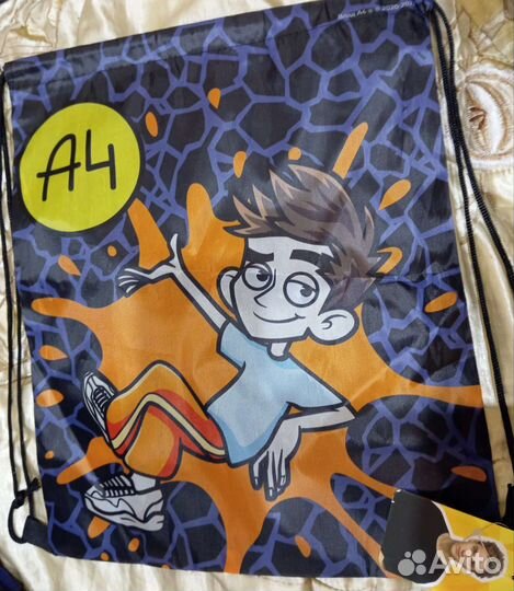 Мешок для сменной обуви А4