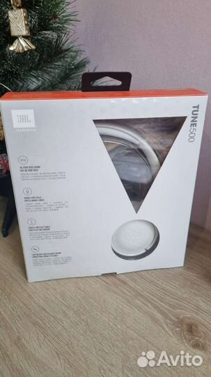 Наушники с микрофоном JBL Tune 500 Blue