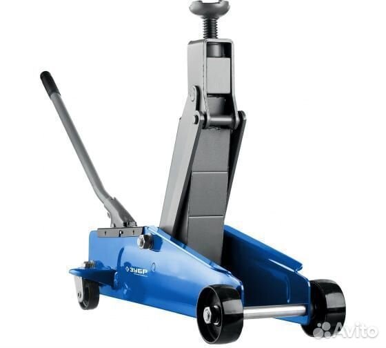 Подкатной домкрат Зубр Т-77, 3т, 192-533мм