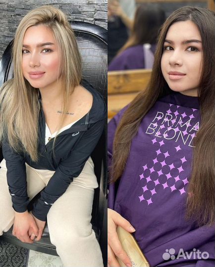 Мелирование, аэртач, балаяж