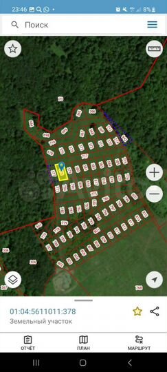 Участок 8 сот. (ИЖС)