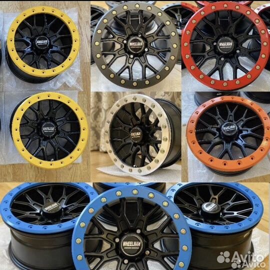 Диски новые с бедлоком 14r 4/110 Wheelman