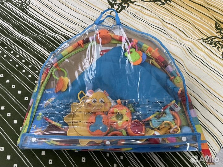 Развивающий коврик tiny love лесное озеро