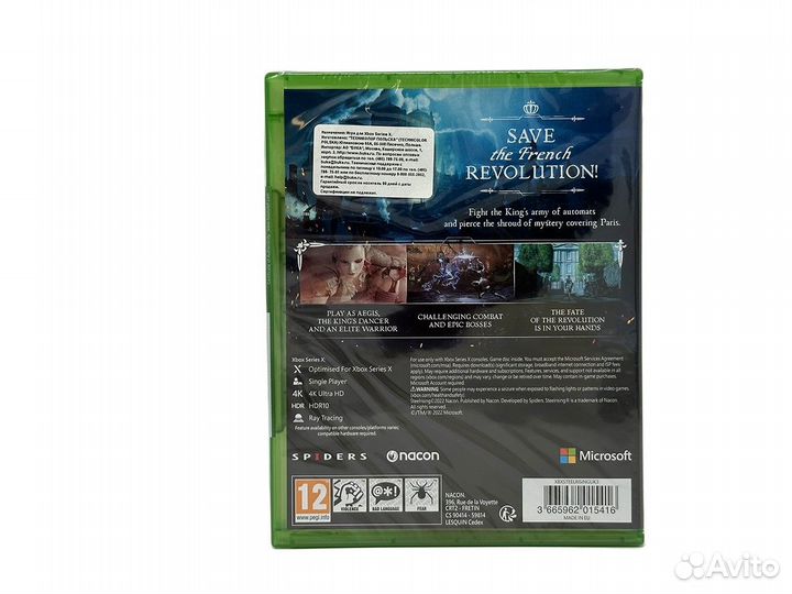 Steelrising Русские субтитры Xbox Series X Новый