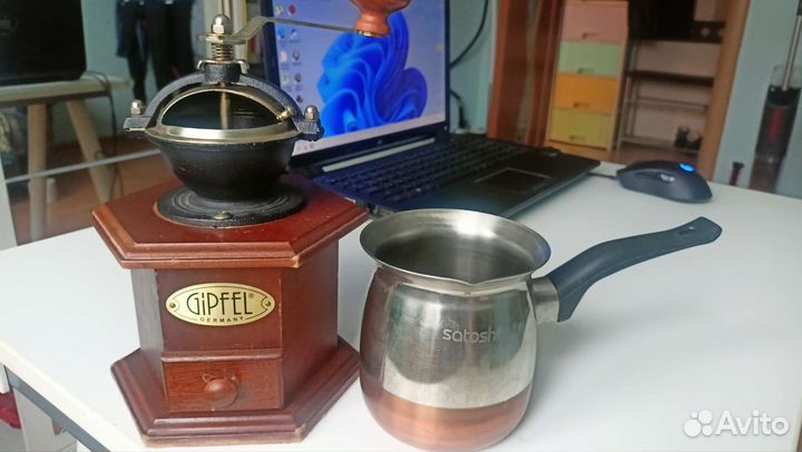 Кофемолка+турка