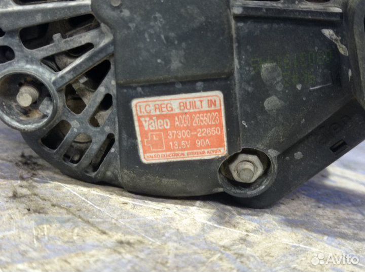 Генератор Hyundai Sonata 4 седан G4GC 2008