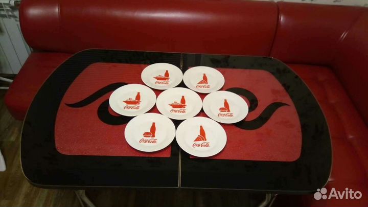 Тарелки coca cola