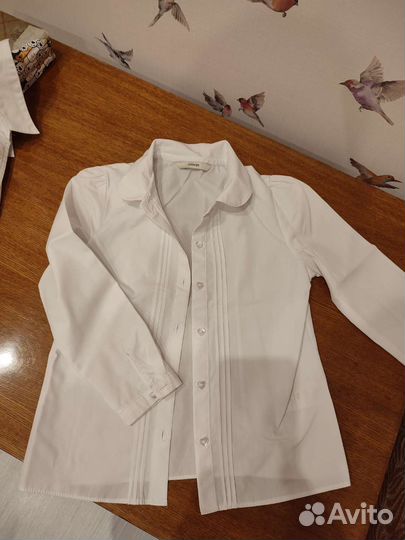 Блузка школьная 116-128