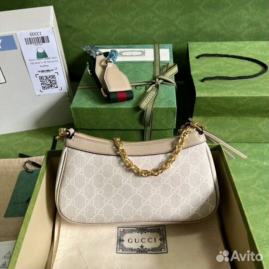 Сумка женская Gucci Ophidia натуральная кожа