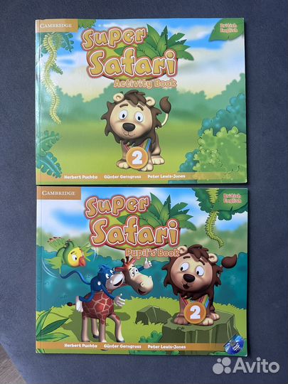Комплект учебник и тетрадь Super Safari 2