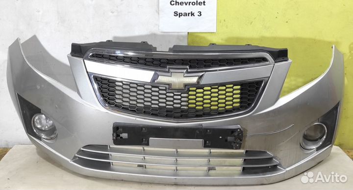 Бампер передний Chevrolet Spark M300, 2012г