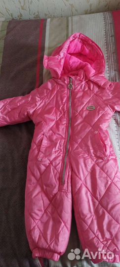 Зимний комбинезон для девочки