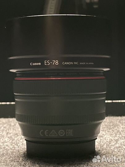 Объектив Canon lens EF 50mm 1:1.2 L USM