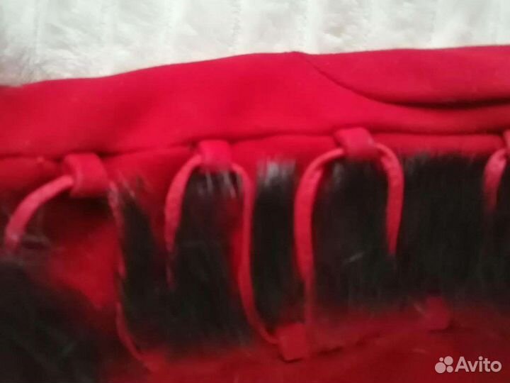 Перчатки женские замшевые