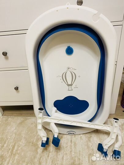 Детская ванночка для купания складная