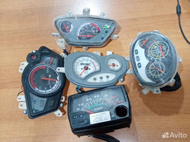 Приборная панель скутер мопед