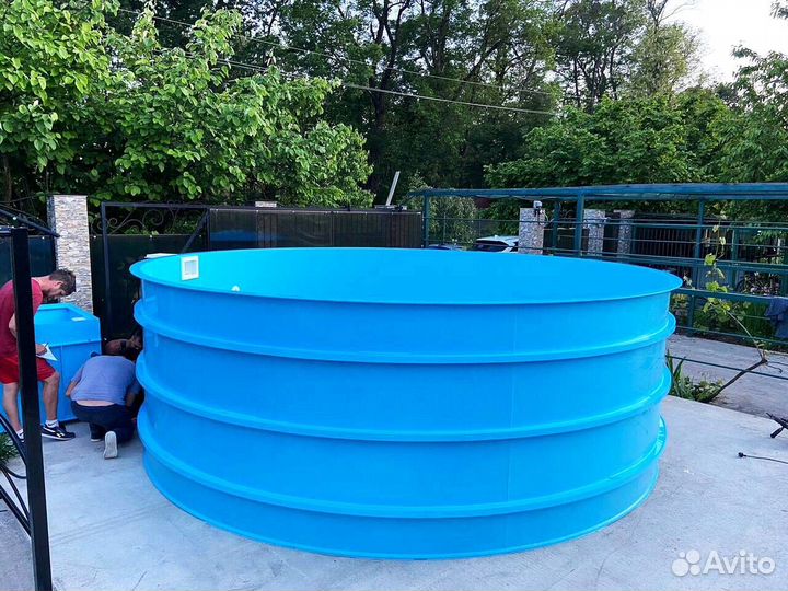 Бассейн из полипропилена 4x1,5