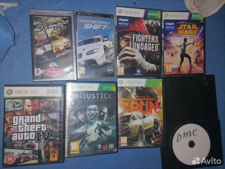 Диски на xbox 360