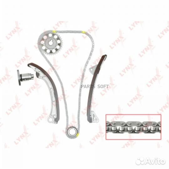 Lynxauto TK-0038 К-кт цепи грм (6 дет.) toyota ave