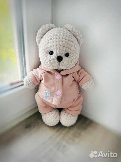 Плюшевый мишка ручной работы