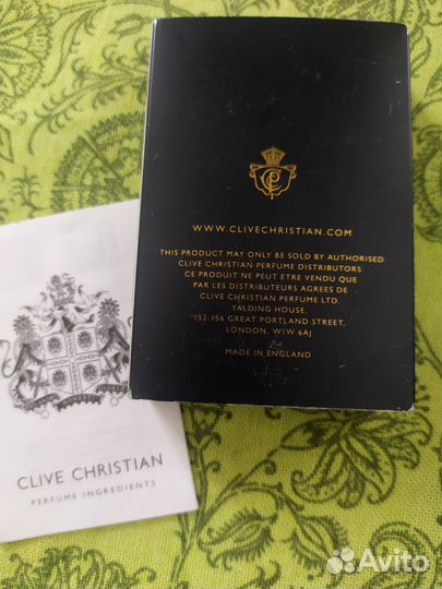 Духи clive christian