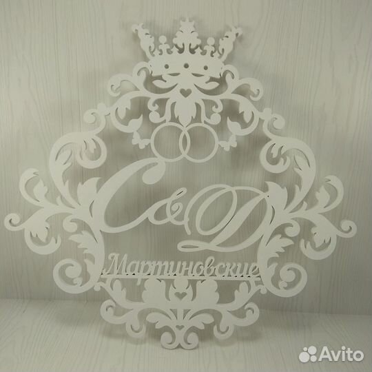 Монограмма, семейный герб