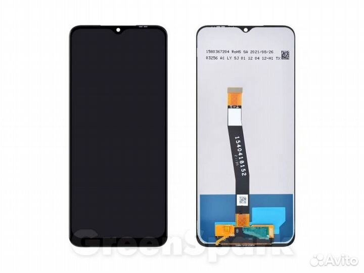 Дисплей для Samsung A226B Galaxy A22s 5G +тач чер