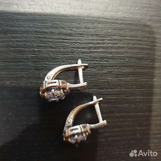 Серьги серебро 925