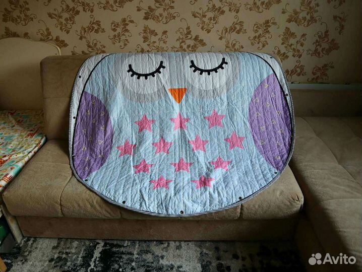 Двусторонний детский коврик