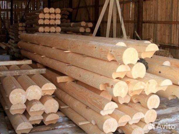 Оцилиндрованное бревно