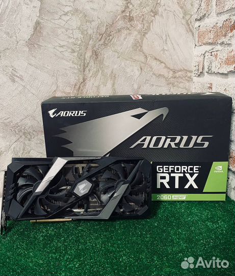 Видеокарта Gigabyte RTX 2060 Super 8gb Aorus
