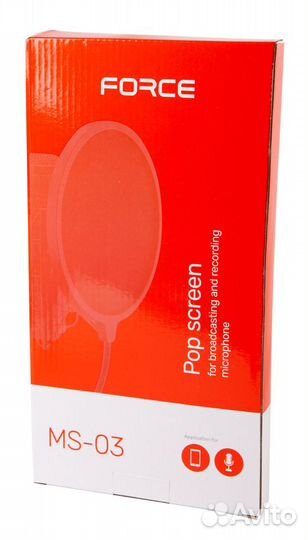 Поп-фильтр Force MS-03
