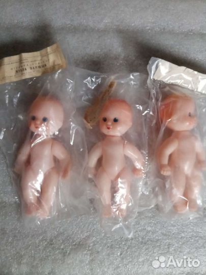 Пупсики детские Ванюша, производство СССР