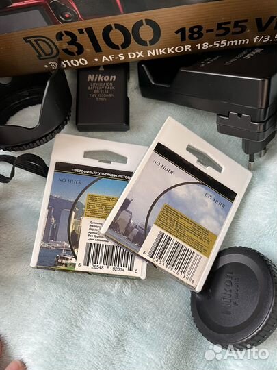 Зеркальный фотоаппарат nikon d3100