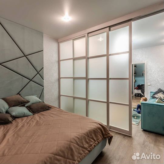 Перегородки раздвижные для зонирования комнаты