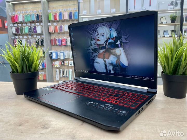 Игровой ноутбук Acer Nitro 5 i5-10/GTX1650Ti