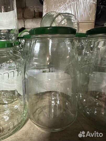 Банки стеклянные