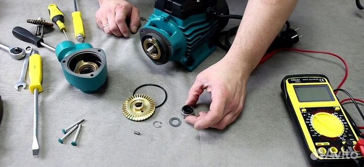 Ремонт, монтаж, демонтаж водяных насосов