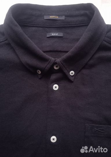 Чёрная рубашка Denham