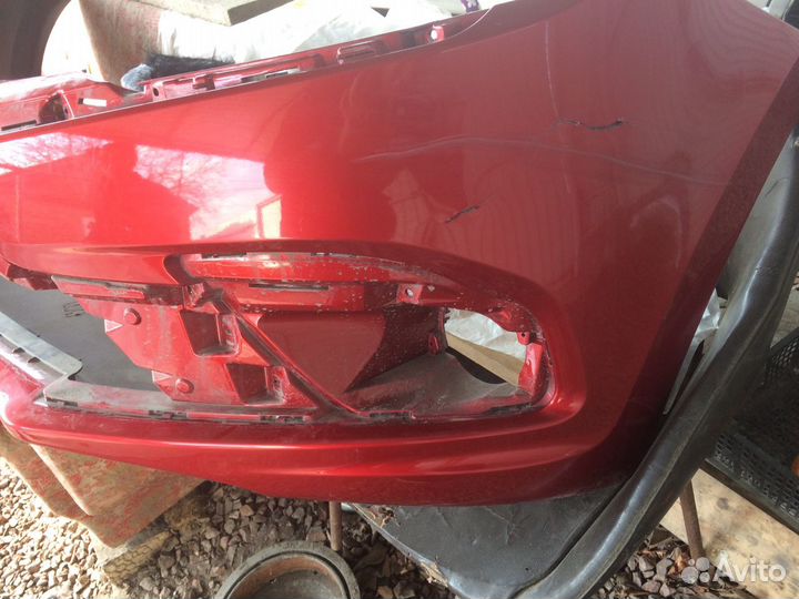 Передний бампер на Гранту