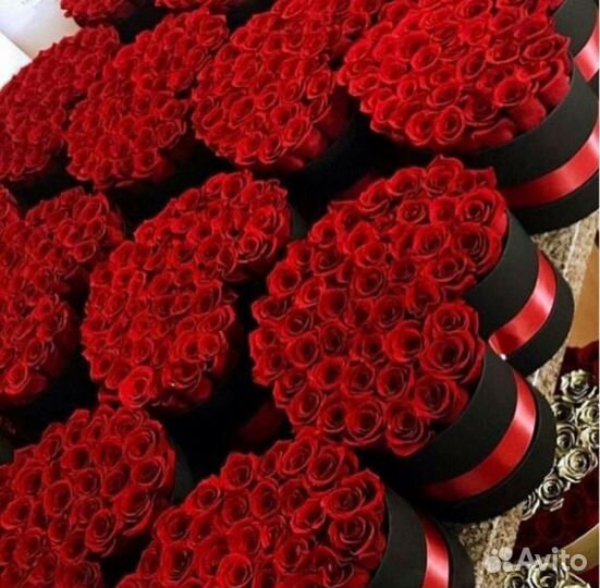 Цветы в коробке