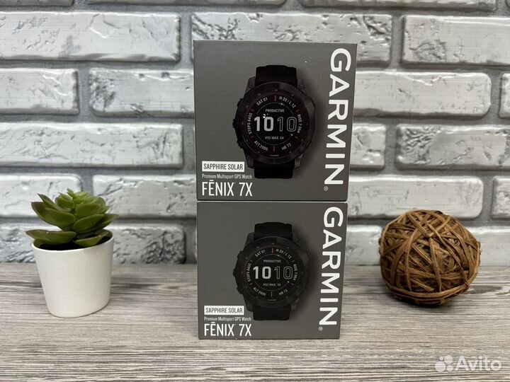 Garmin fenix 7X Sapphire Solar Titanium