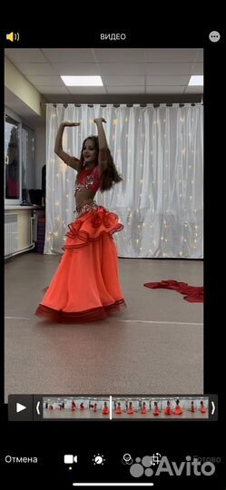 Костюм для восточных танцев детский