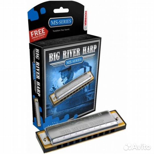 Hohner Big River Harp B Губная гармошка M590126X