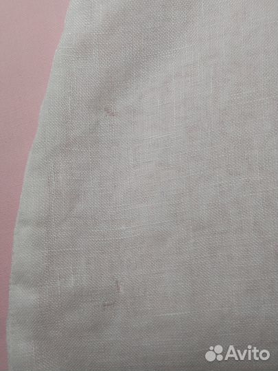 Льняная рубашка мехх