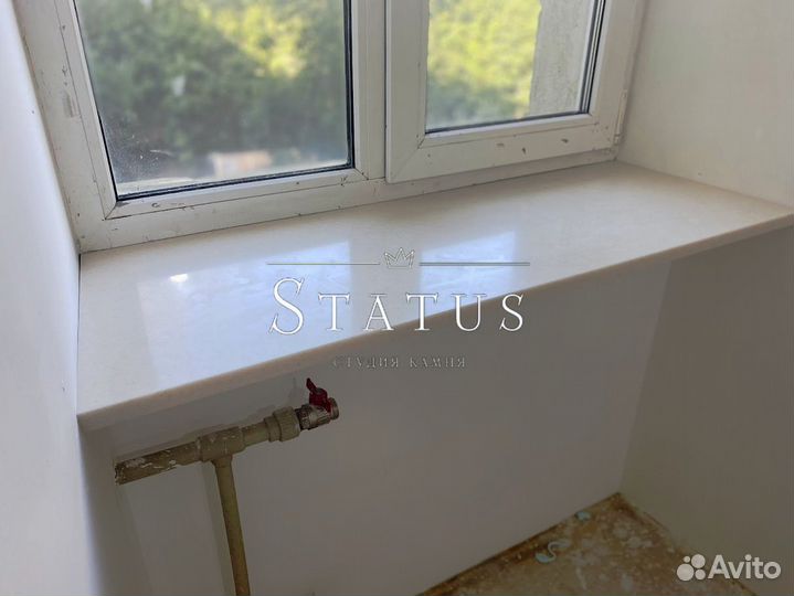 Подоконник из искусственного камня