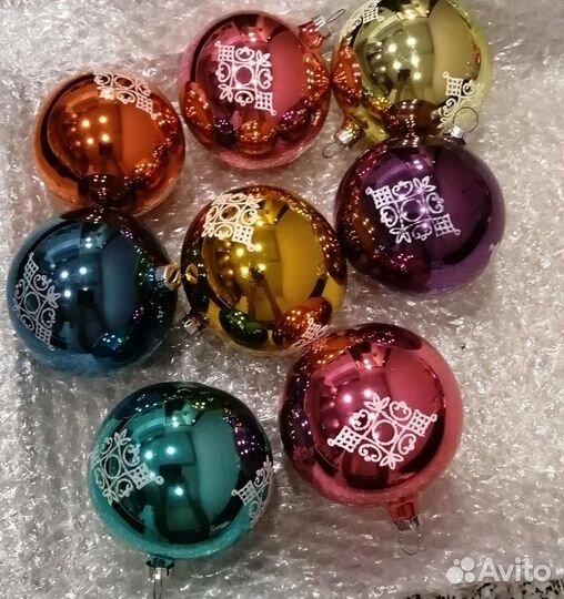 Елочные игрушки СССР шары