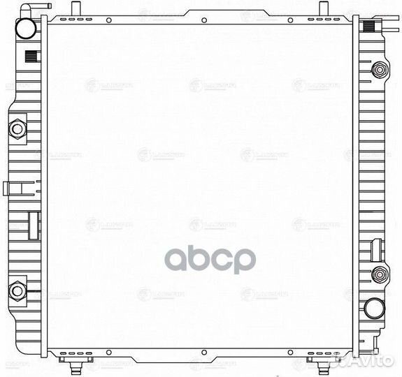 Радиатор охл. для а/м Mercedes-Benz G (W463) (90)
