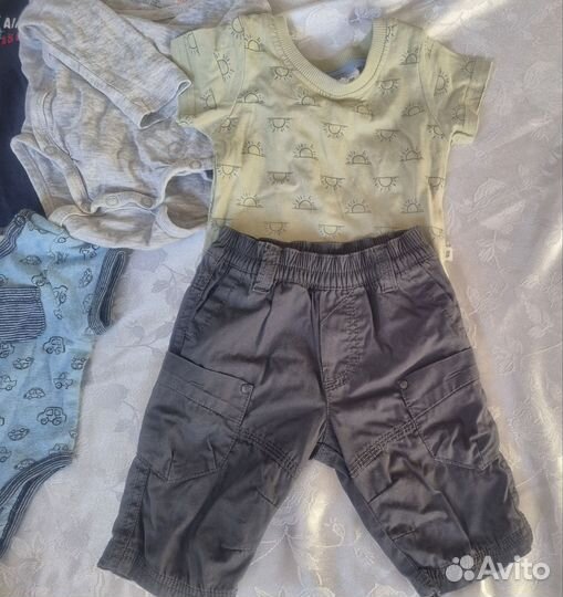 Детские вещи пакетом на мальчика 56-58